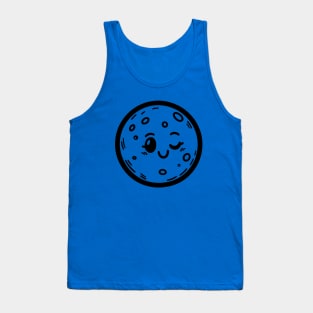 Cartoon Moon Tank Top